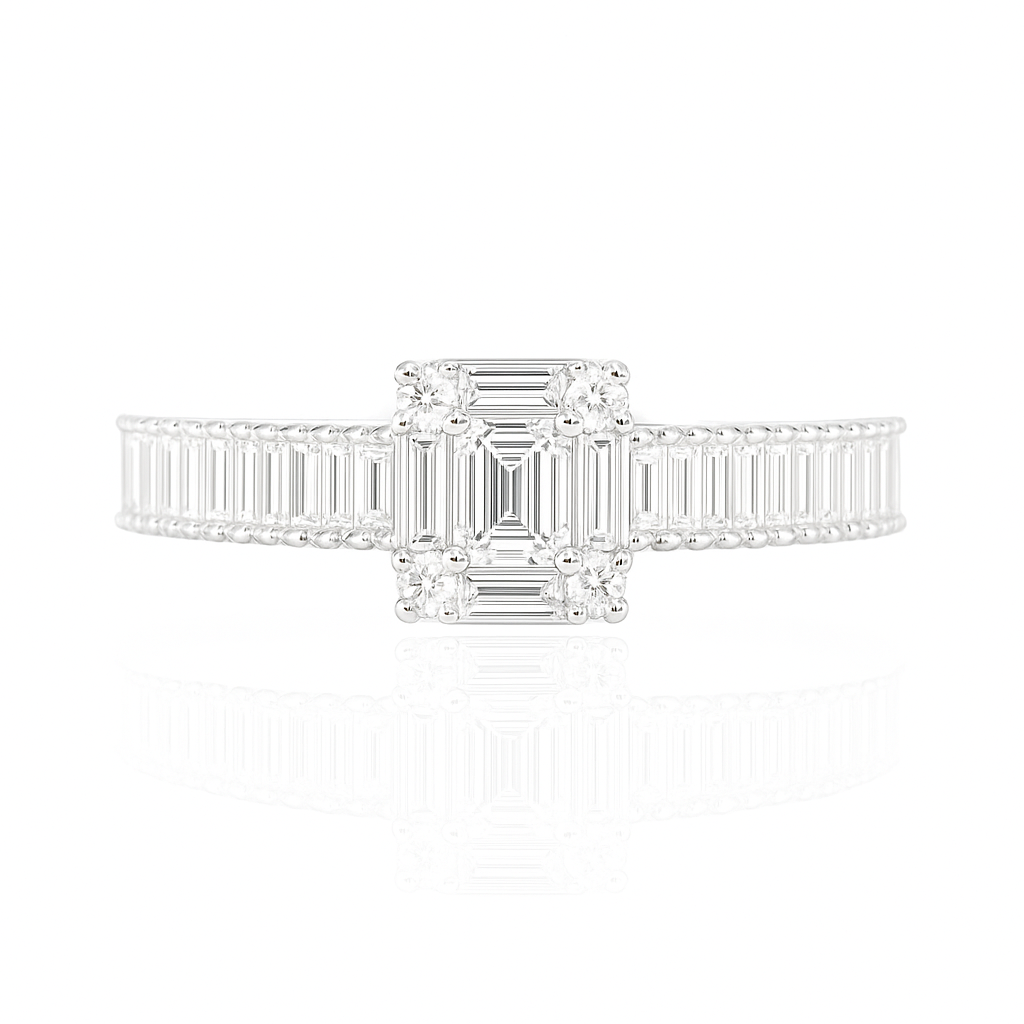 Baguette Diamond Ring - 0.73ct