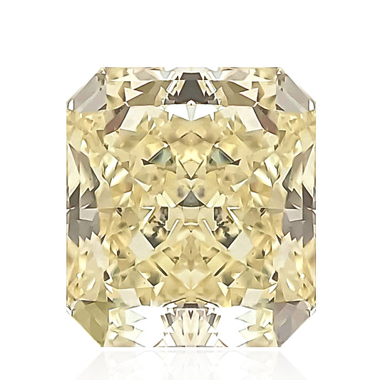 カラーダイヤモンドルース クッション イエロー SI2 1.01ct 画像