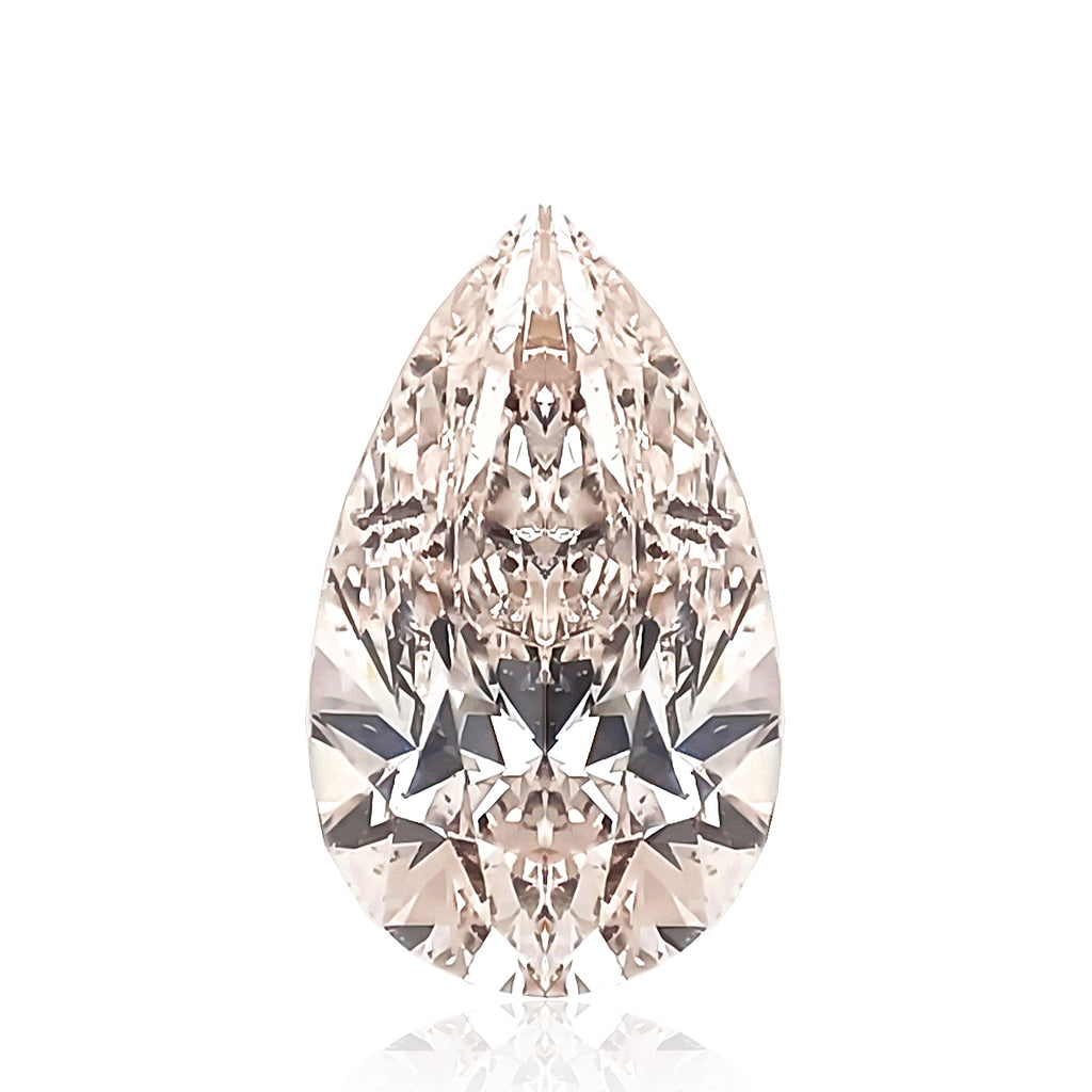 ペア 天然ダイヤモンド 1.061ct Very Light Pinkish Brown SI2 ルース