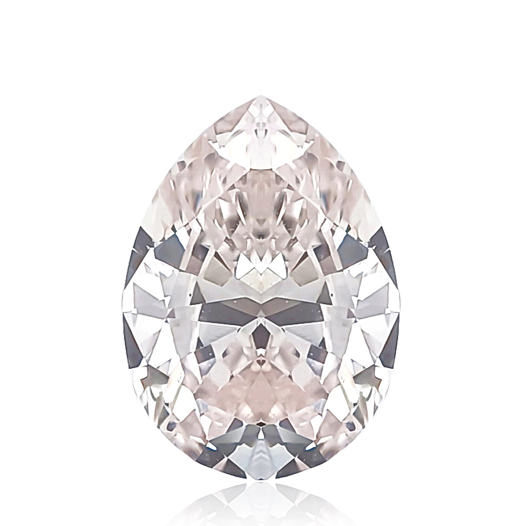 ペア 天然ピンクダイヤモンド 0.569ct Light Orangy Pink VS1 ルース