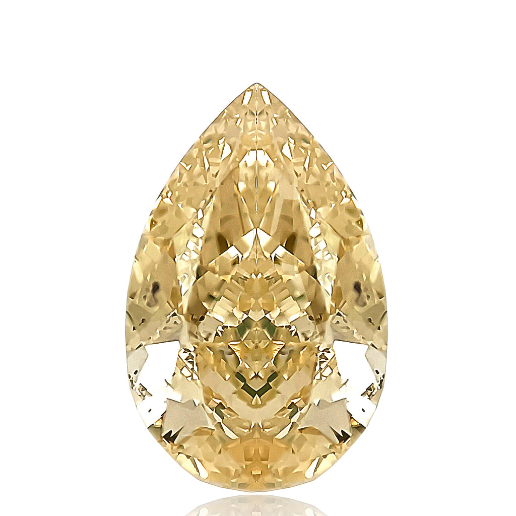 ペア 天然イエローダイヤモンド 1.028ct Fancy Greenish Yellow SI2 ルース