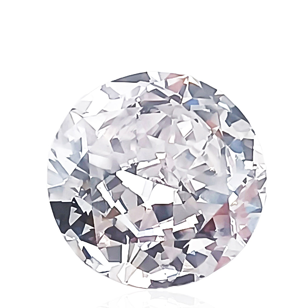 ラウンド 天然ピンクダイヤモンド 0.523ct Very Light Purplish Pink VS2 ルース