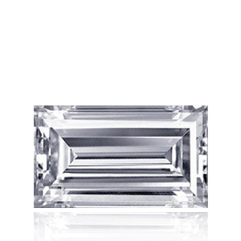バゲット 天然ダイヤモンド 2.075ct ほぼ無色G SI2 ルース