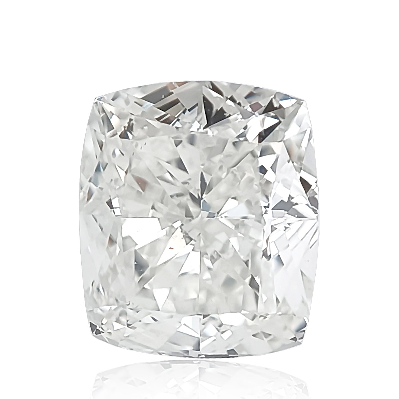 ダイヤモンドルース クッション ほぼ無色 SI1 1.011ct 画像