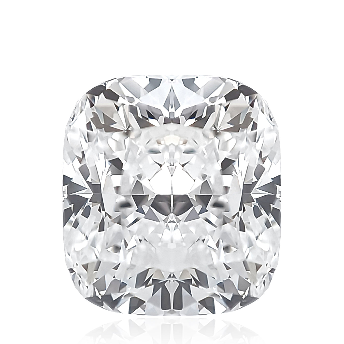 ダイヤモンドルース クッション 無色 VVS2 1.68ct 画像