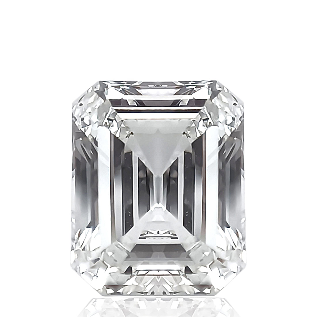 ダイヤモンドルース エメラルド 無色 VS1 1.73ct 画像