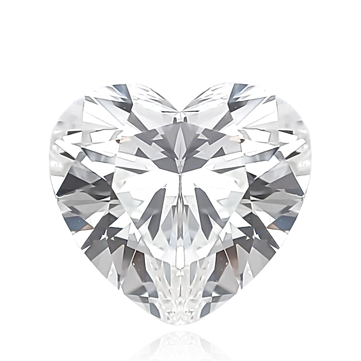 ダイヤモンドルース ハート 無色 VVS2 0.905ct 画像