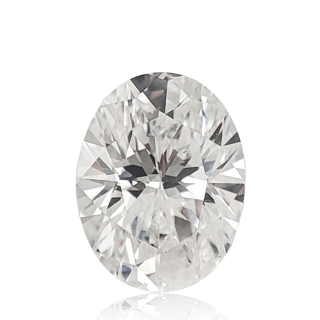 オーバル 天然ダイヤモンド 0.906ct 無色D VS2 ルース