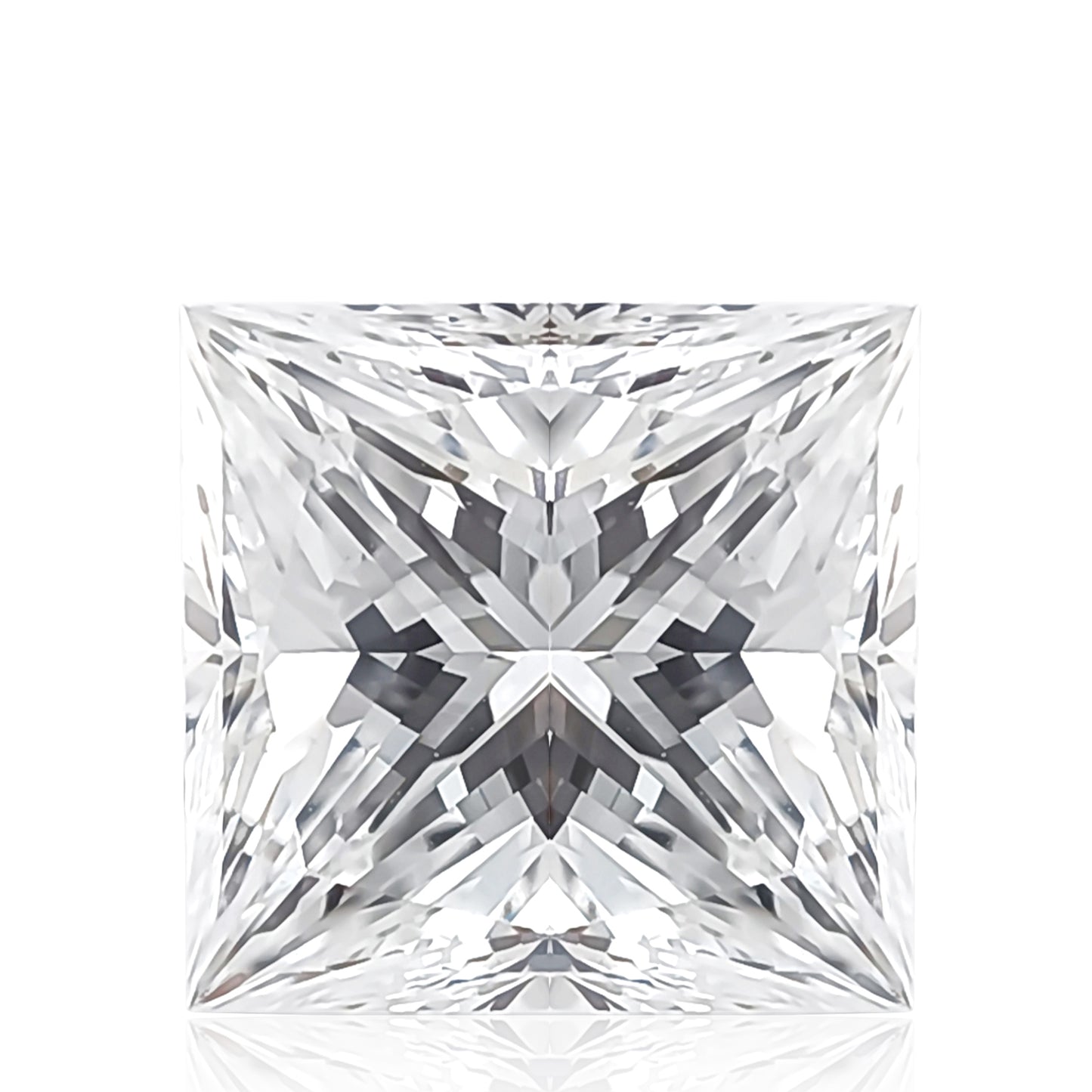 ダイヤモンドルース プリンセス 無色 VS1 1.029ct 画像