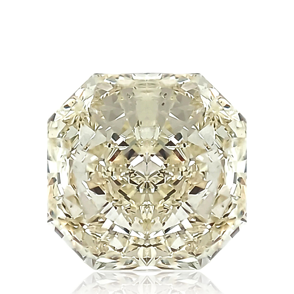 ラディアント 天然イエローダイヤモンド 3.195ct M Faint Yellow SI2 ルース