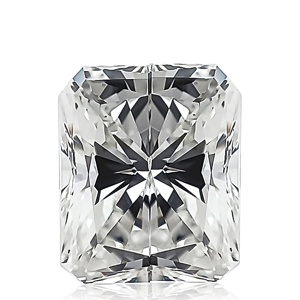 ラディアント 天然ダイヤモンド 0.95ct ほぼ無色G VS1 ルース