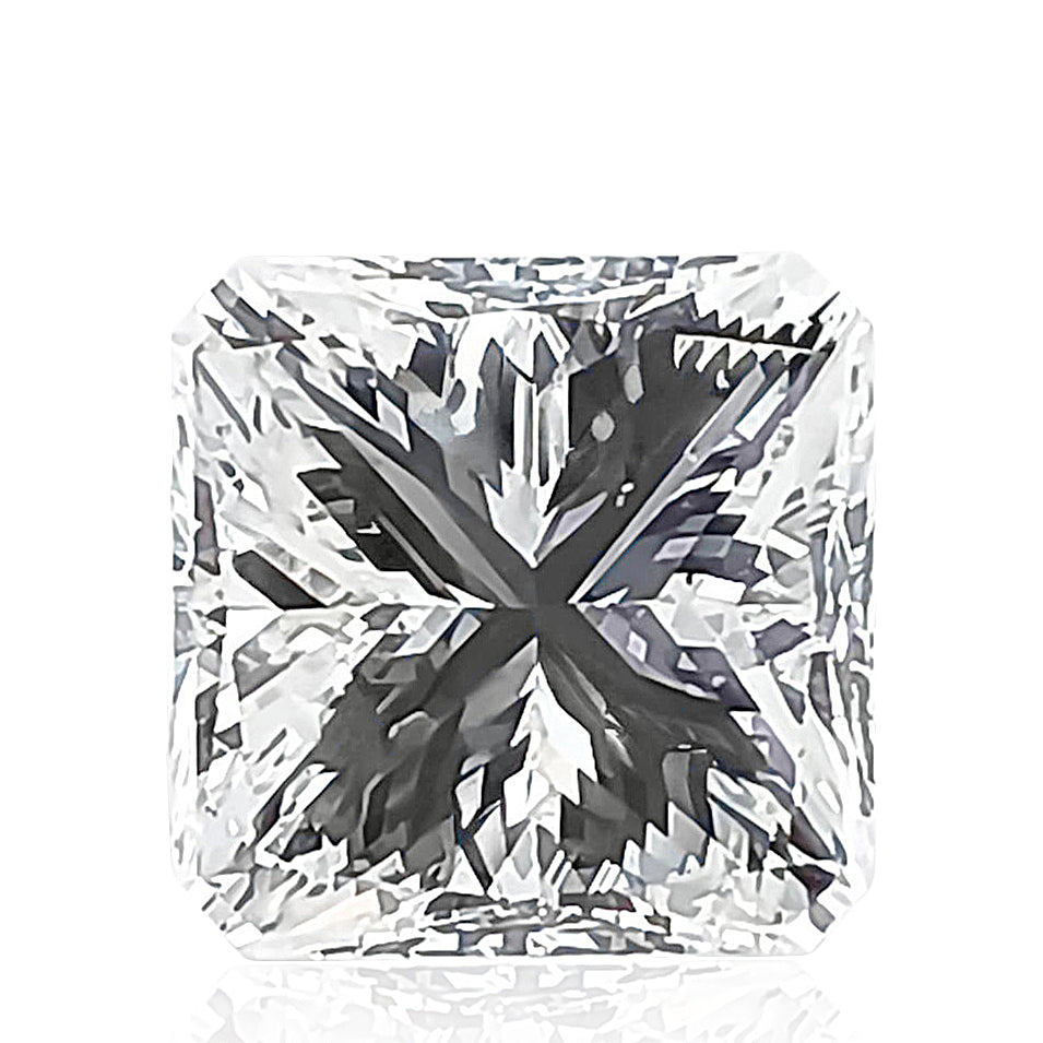 ラディアント 天然ダイヤモンド 1ct 無色F VS2 ルース