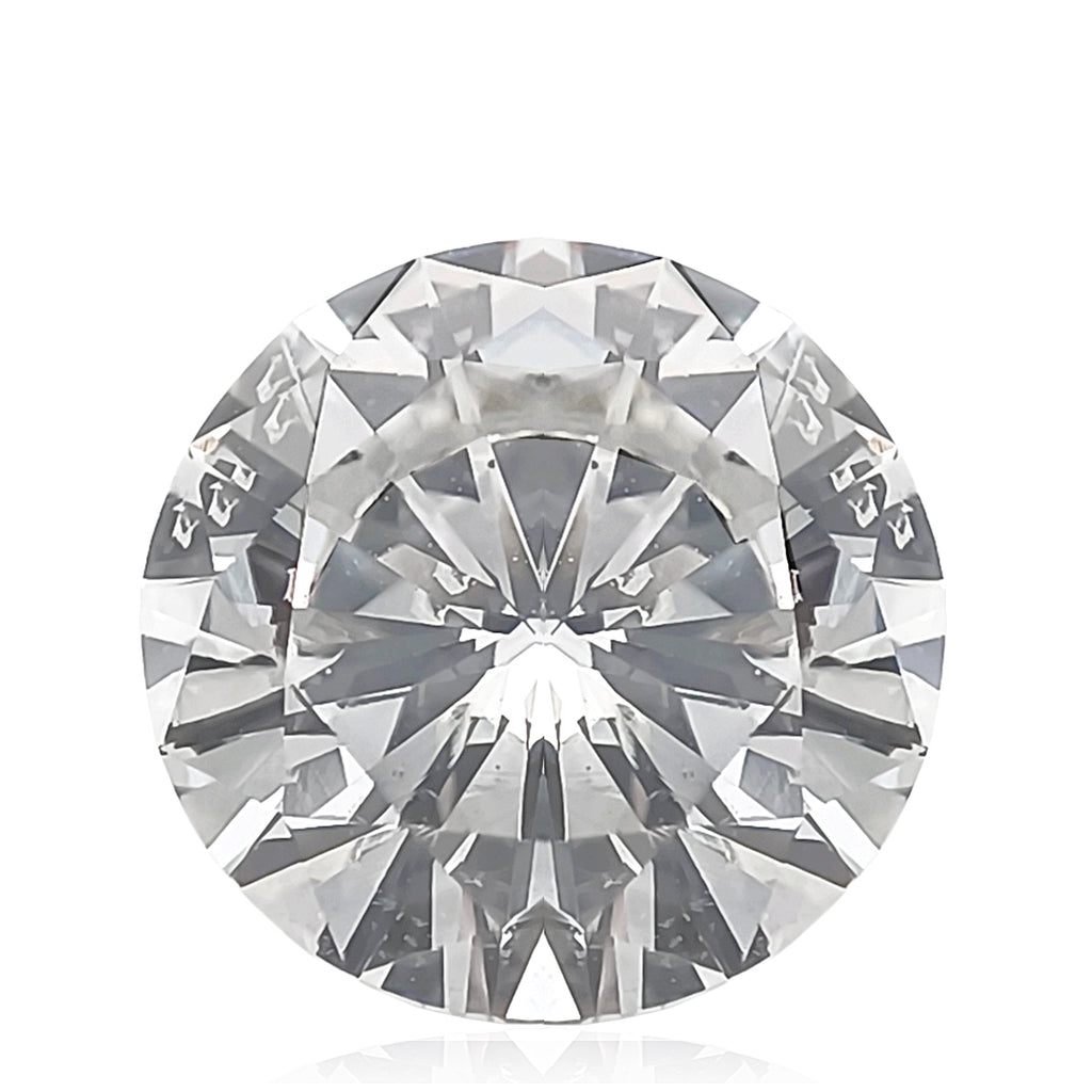 ラウンド 天然ダイヤモンド 1.053ct ほぼ無色H SI2 ルース