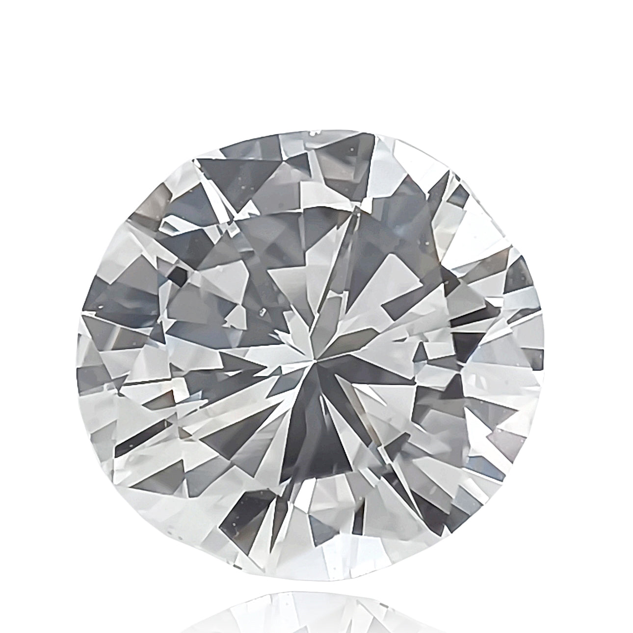 ダイヤモンドルース ラウンド 無色 VS2 1.069ct 画像