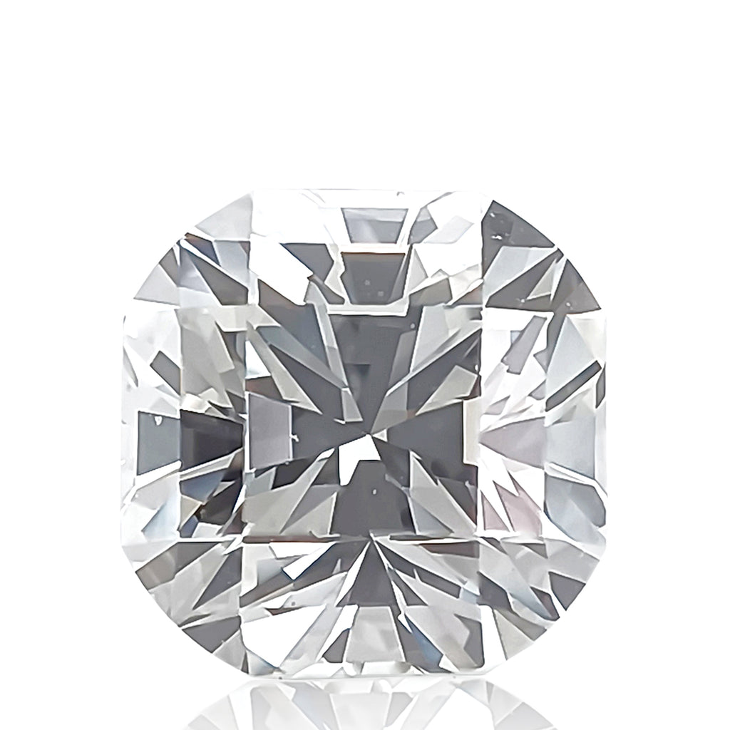 スクエア 天然ダイヤモンド 1.07ct ほぼ無色G SI1 ルース