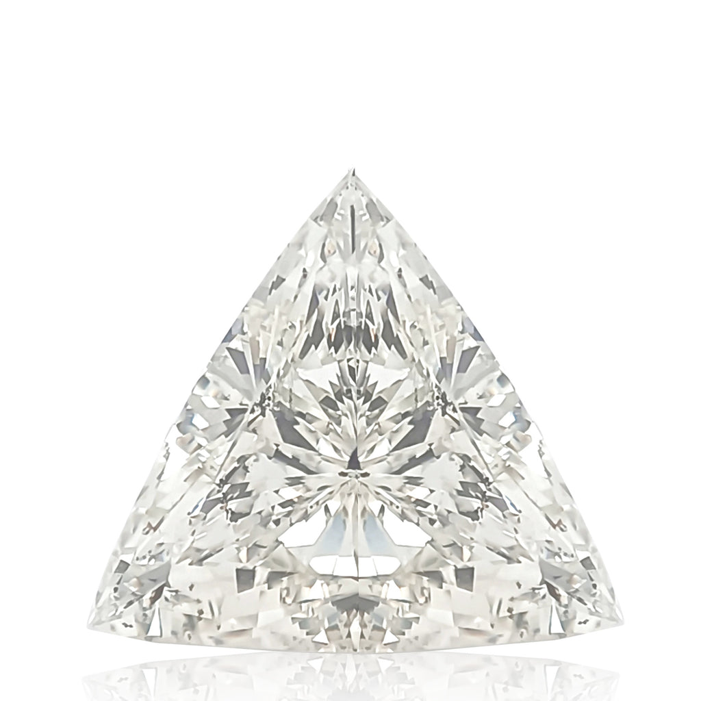 トリリアント 天然ダイヤモンド 2.091ct K Faint Yellow SI2 ルース