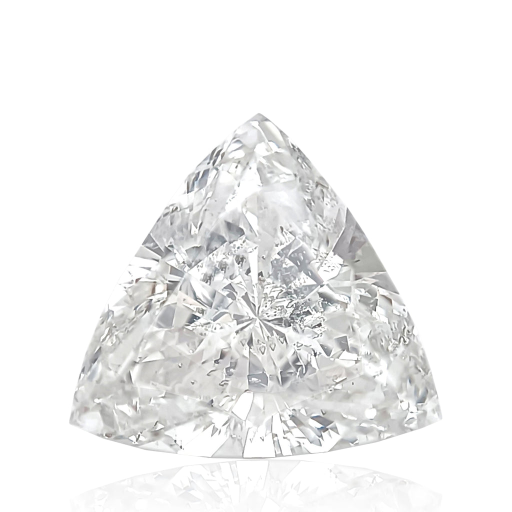 トリリアント 天然ダイヤモンド0.702ct 無色F SI1 ルース