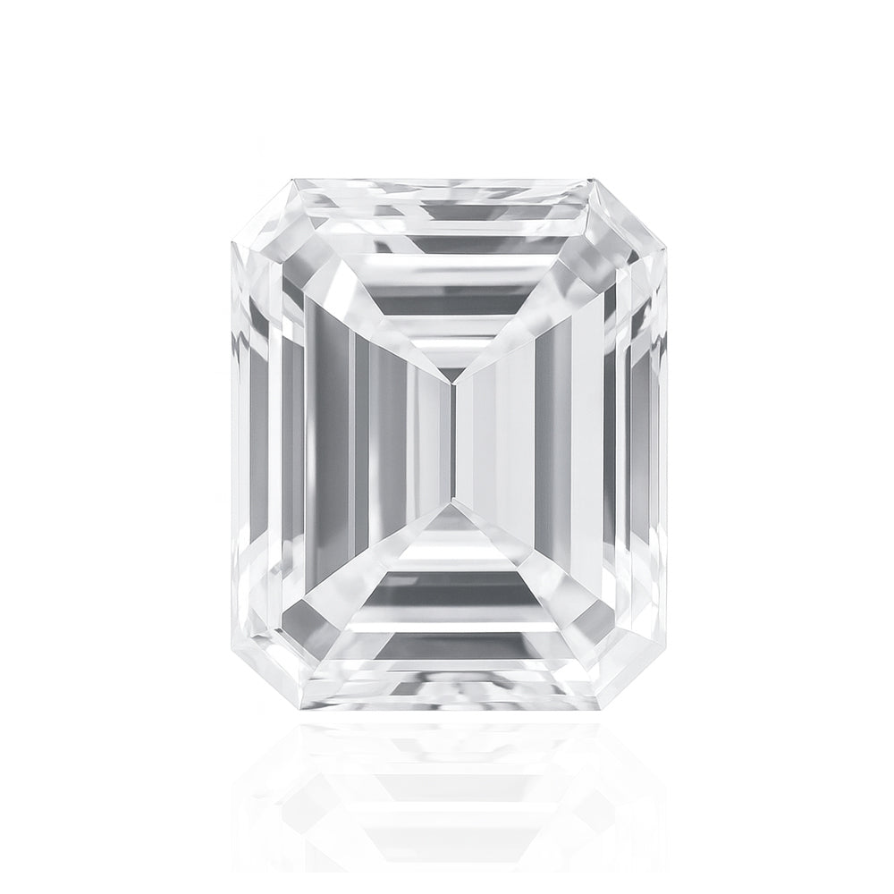 天然ダイヤモンドルース 1.613ct 無色E エメラルドカット