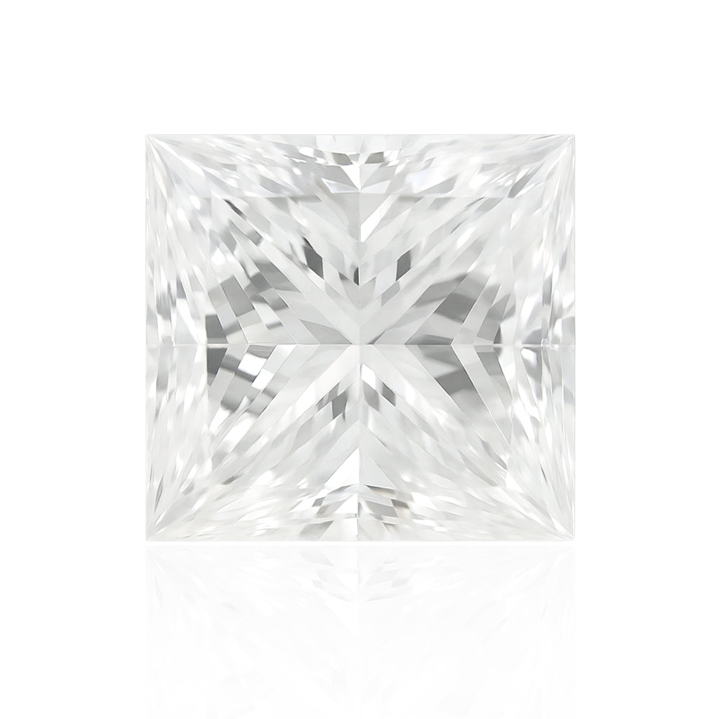天然ダイヤモンドルース 1.787ct 無色E プリンセスカット