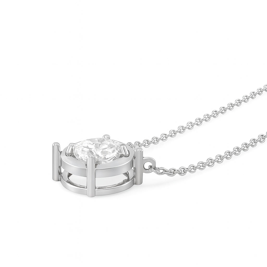 天然ダイヤモンドリング 無色 ラウンド 0.329ct SI2 横画像