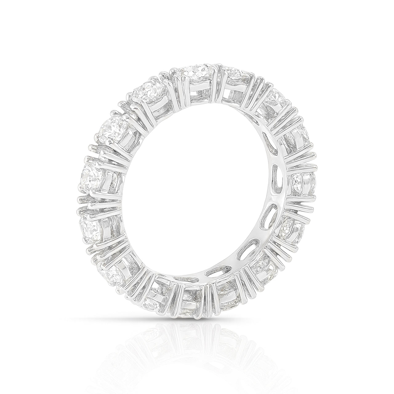 Round-Cut Diamond Full Eternity Ring - 1.02ct