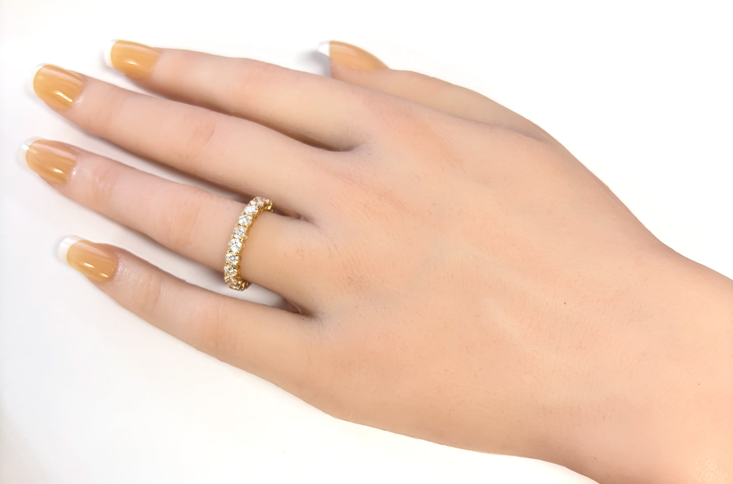 Round-Cut Diamond Eternity Ring - 1.6ct