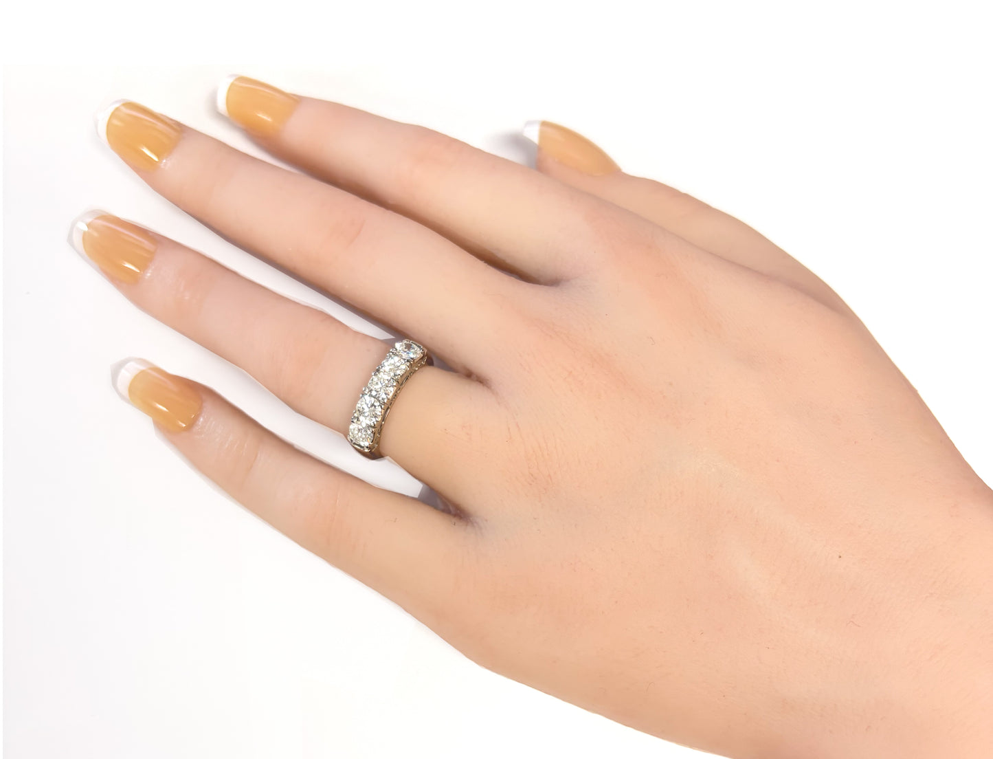 Round-Cut Diamond Eternity Ring - 1.03ct