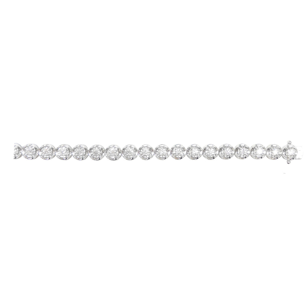Natural Diamond Tennis Bracelet - 2.38ct