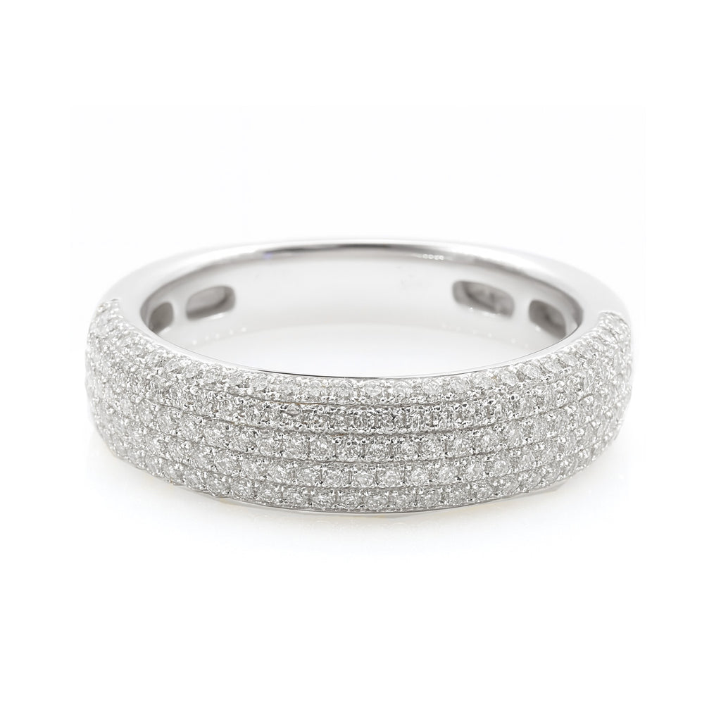 18K ダイヤモンドリング パヴェ 0.54ct