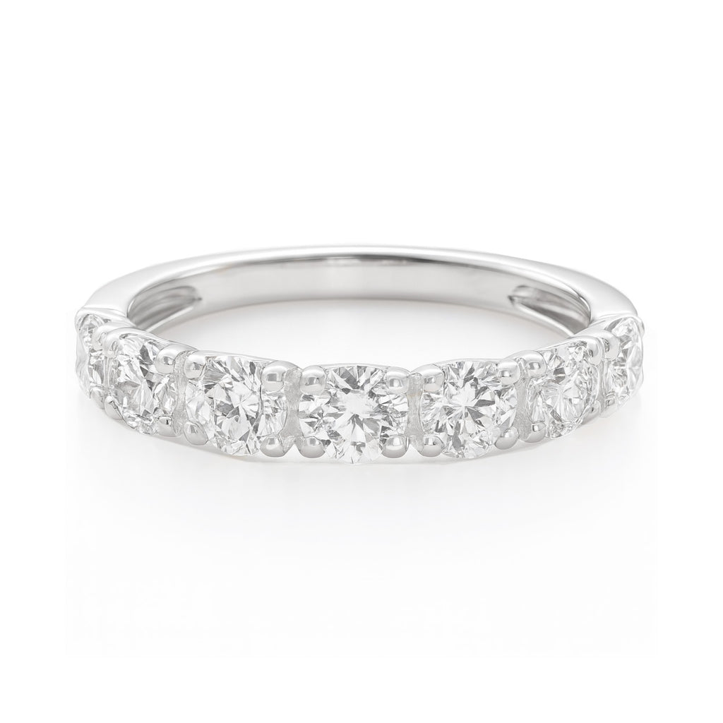 PT900 ラウンドダイヤモンド エタニティリング 1ct