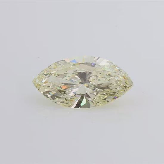 天然ダイヤモンドルース 3.015ct 無色S マーキス ダイヤモンド映像