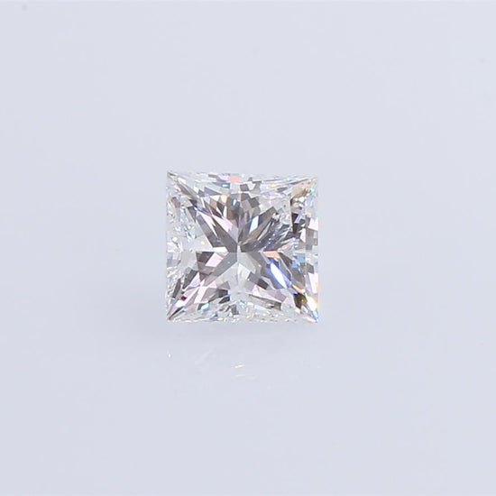 天然ダイヤモンドルース 0.7ct  無色E プリンセスカット ダイヤモンド映像