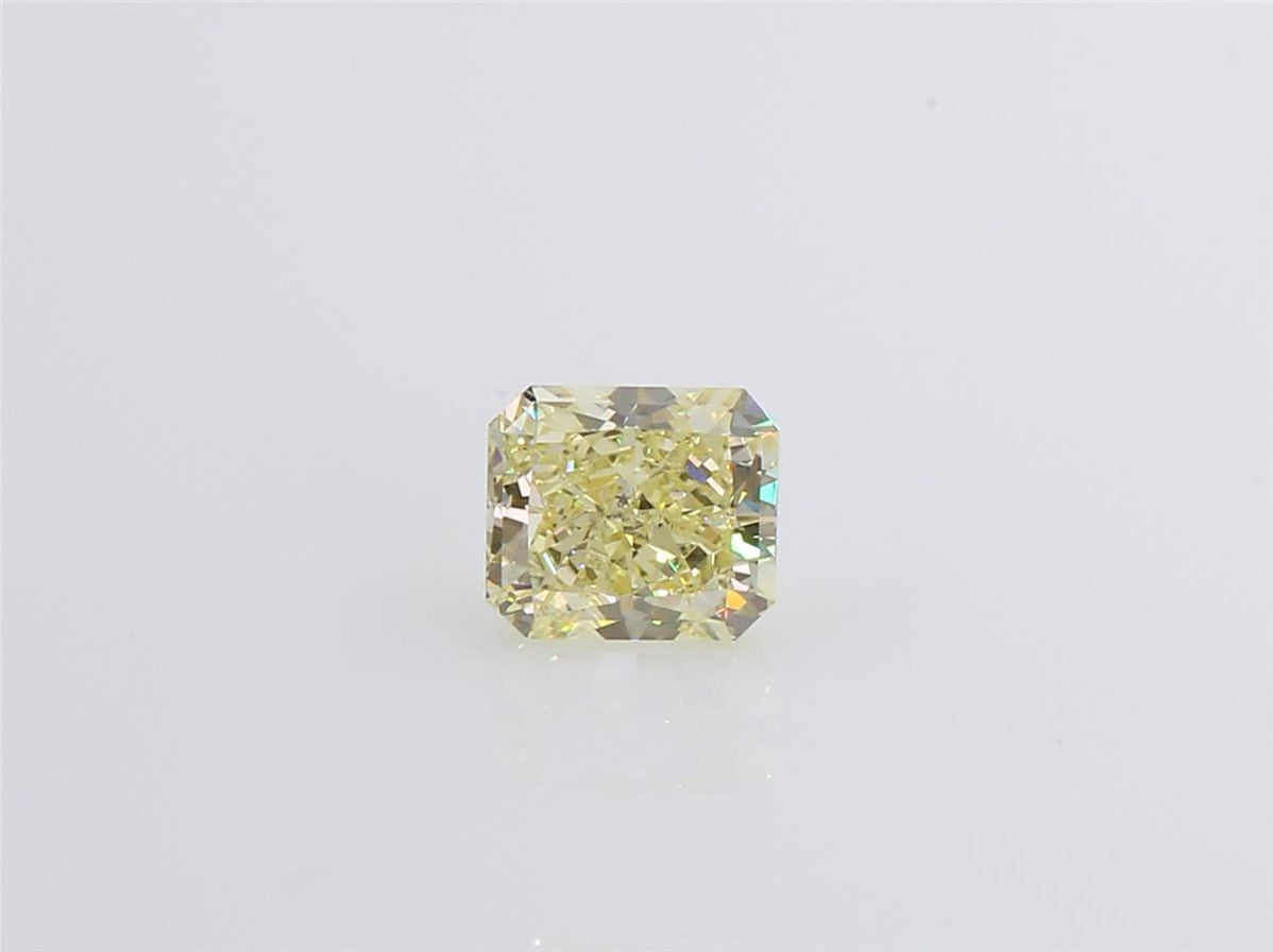カラーダイヤモンドルース クッション イエロー SI2 1.01ct 映像