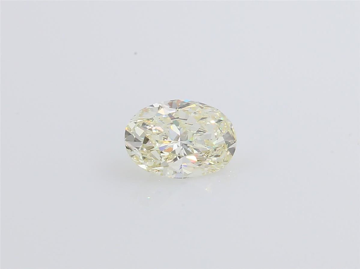 ダイヤモンドルース オーバル ベリーライトイエロー 1.04ct 映像