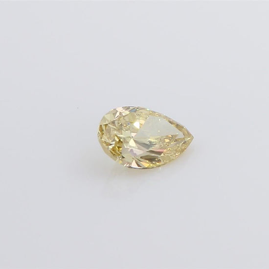 天然ダイヤモンドルース 0.504ct ファンシーディープイエロー ペア ダイヤモンド映像
