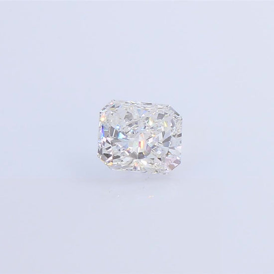 天然ダイヤモンドルース 0.62ct 無色H ラディアント ダイヤモンド映像