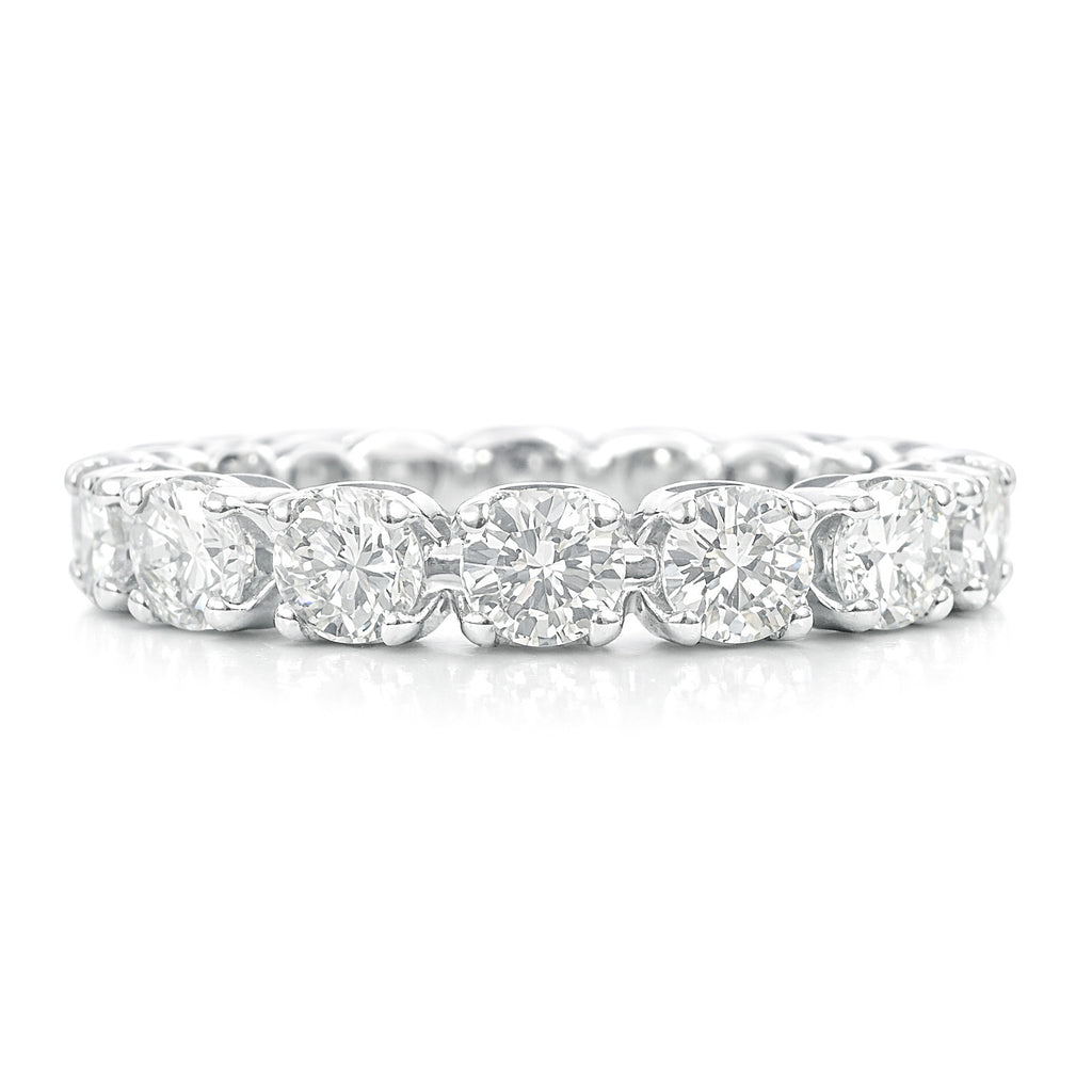 Round-Cut Diamond Full Eternity Ring - 1.81ct
