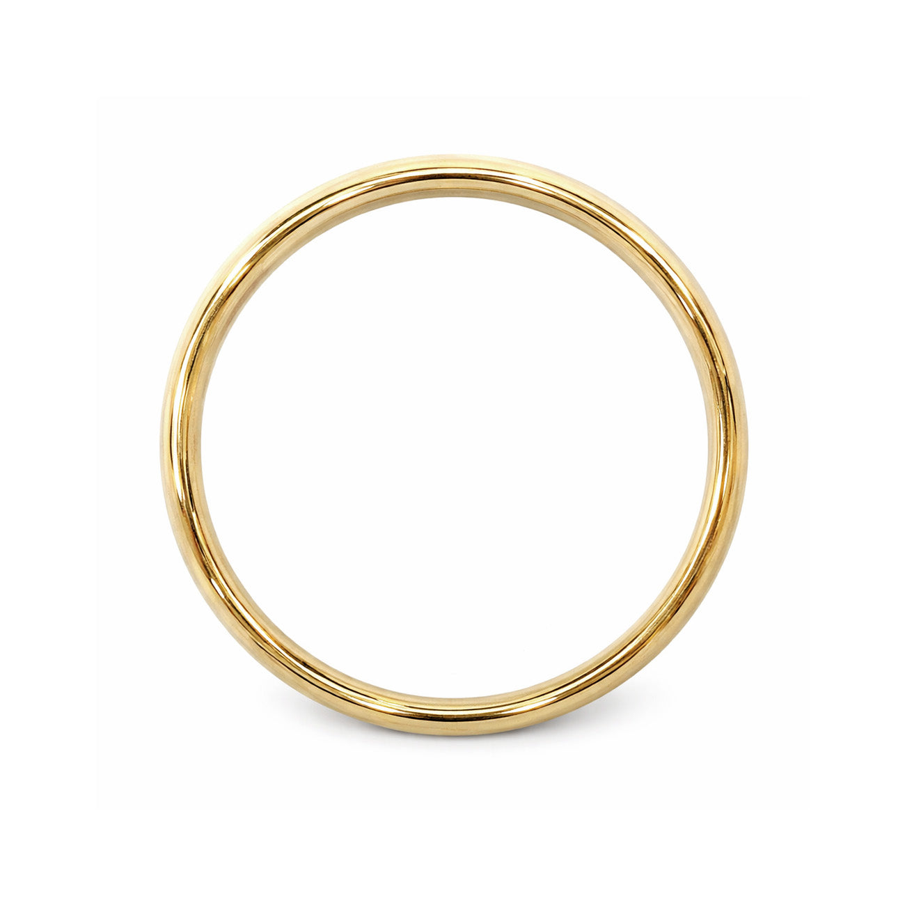 18KYG Classic Band Men's Ring