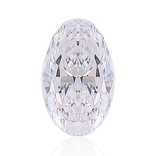 天然ダイヤモンドルース 0.542ct ベリーライトパープルピンク オーバル ダイアモンド画像