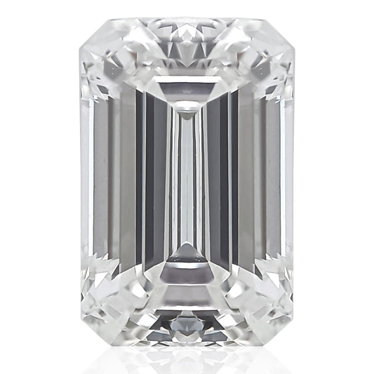 天然ダイヤモンドルース 1.004ct 無色D エメラルドカット ダイアモンド画像