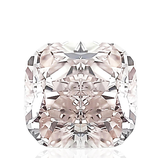 カラーダイヤモンドルース クッション ピンク VVS1 0.787ct 画像