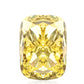 カラーダイヤモンドルース鑑定書画像 クッション イエロー SI1 1.005ct