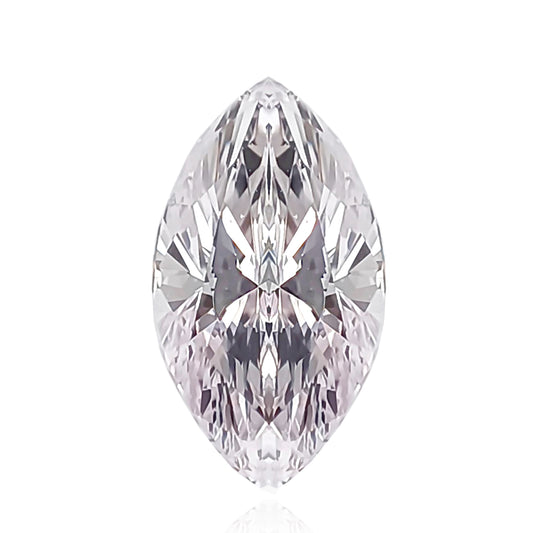 カラーダイヤモンドルース マーキス パープルピンク VS1 0.561ct 画像