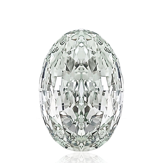 カラーダイヤモンドルース オーバル グリーン 1.09ct 画像