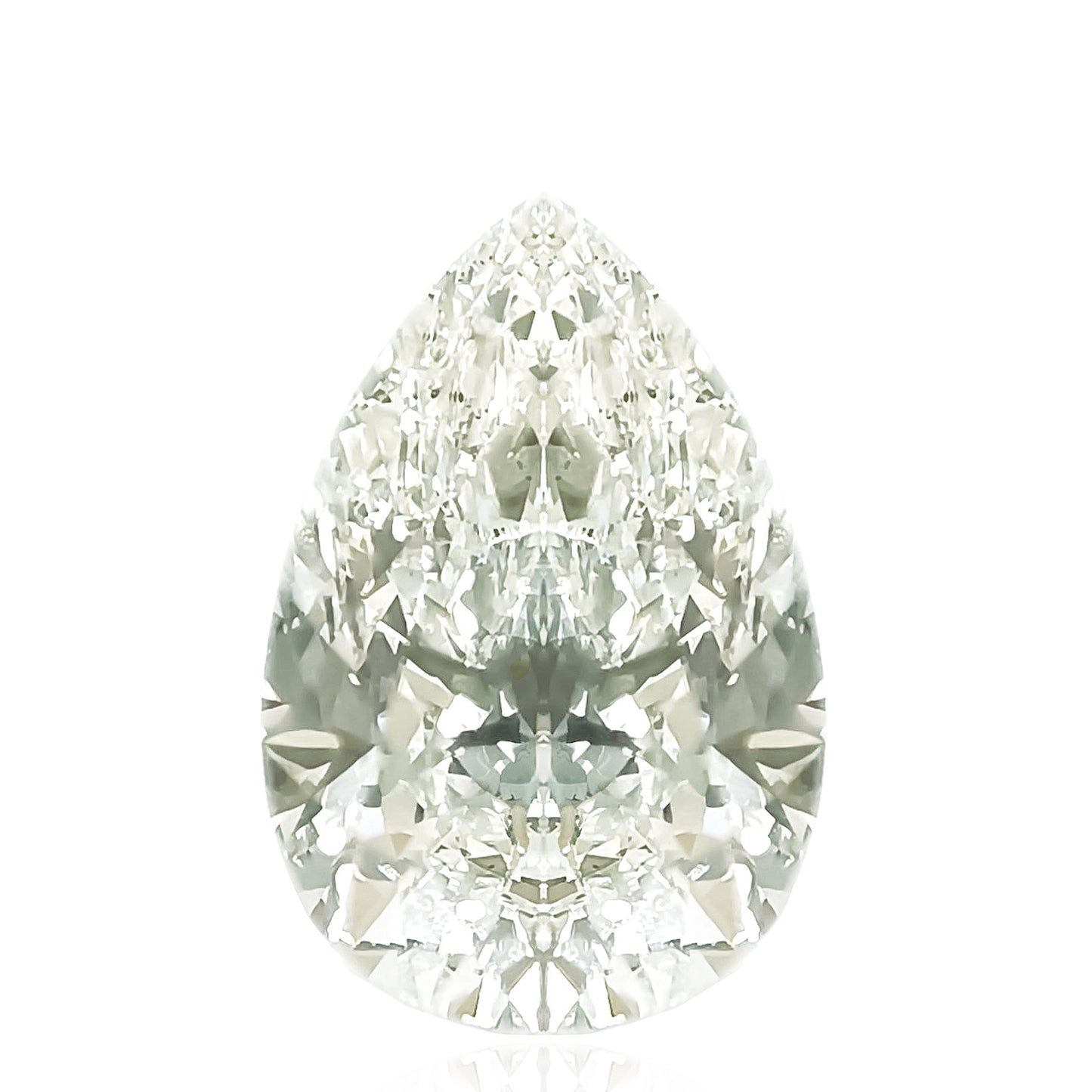 カラーダイヤモンドルース ペア グリーン SI1 1.029ct 画像