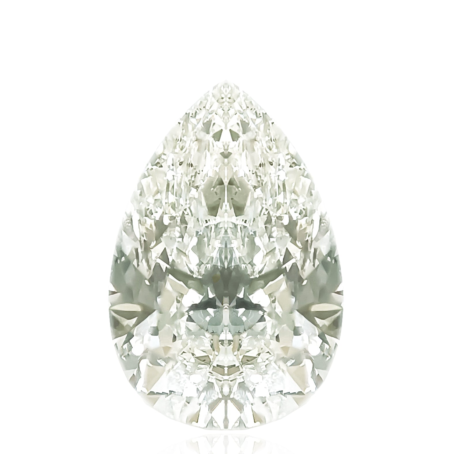 カラーダイヤモンドルース ペア グリーン SI1 1.029ct 画像