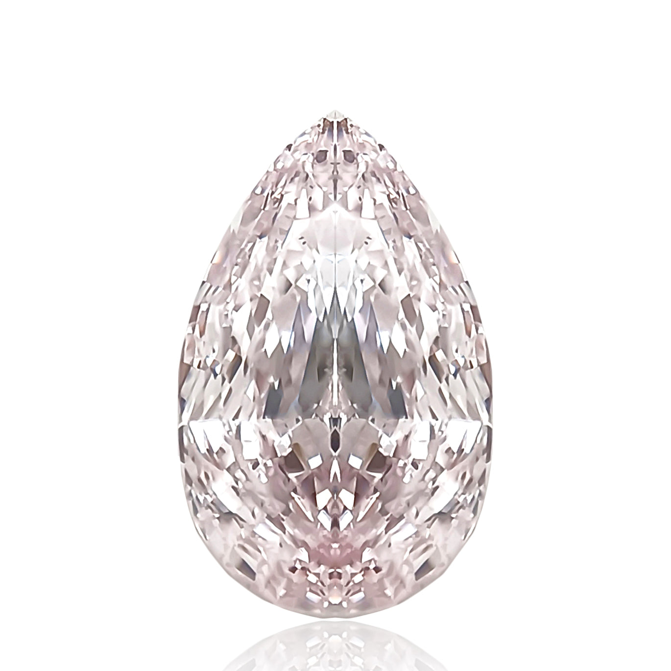 カラーダイヤモンドルース ペア パープル ピンク SI1 0.722ct 画像