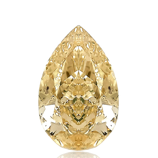 カラーダイヤモンドルース ペア イエロー SI2 1.028ct 画像