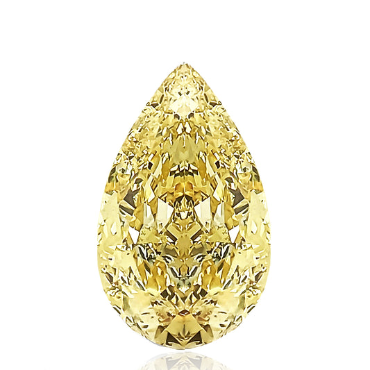 カラーダイヤモンドルース ペア イエロー SI2 2.07ct 画像