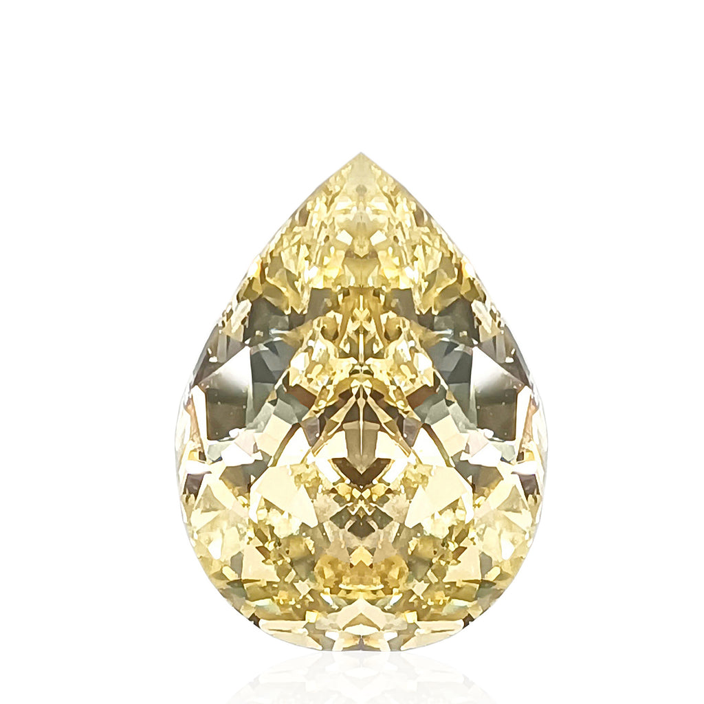 Natural Loose Diamond 1.549ct Fancy Yellow Pear